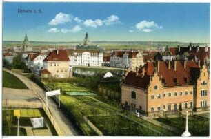 Döbeln. Blick auf Döbeln