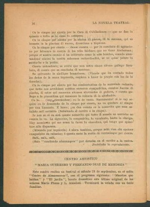 Centro artístico : "Maria Guerrero y Fernando "