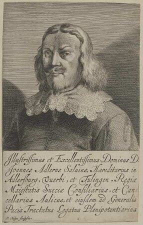 Bildnis des Joannes Adlerus Saluius
