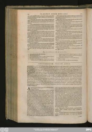 Argumentum Psalmi LXXX.