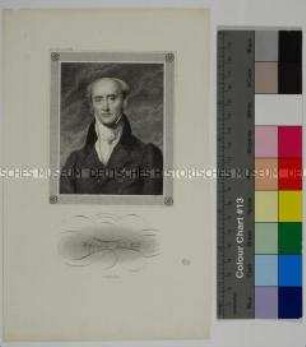 Porträt des britischen Politikers Charles Grey, 2nd Earl Grey - Blatt Nr. 232 aus Meyers Conversationslexikon