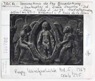 Jaca: Benediktinerinnenkloster, "Sarkophag der Dona Sancha", Detail (Ende 11. Jhd.)