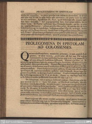 [In Epist. Ad Colossenses]