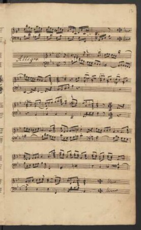 Stücke für Tasteninstrument; cemb; B-Dur; EngK deest