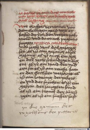 St. Trudperter Hohes Lied. Myrrhenbüschel-Traktat. Passionen. Psalmen - BSB Cgm 4478