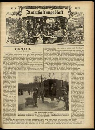 Ausgabe vom Sonntag, den 13. April 1919.