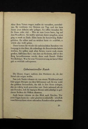 Geheimnisvoller Rauch