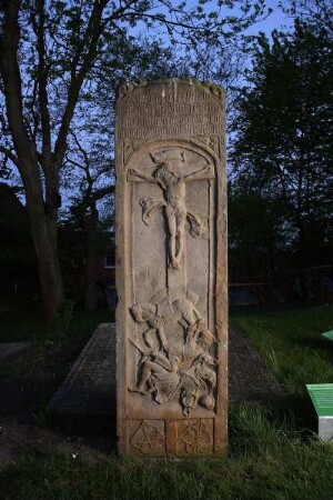 Grabstein Peter Sviin, verstorben 1537
