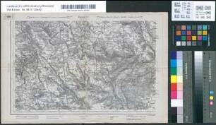 Karte von Frankreich 1:80.000. Gruppe II: Evreux 47 C. [Kartographische Abtheilung der Königl. Preuss. Landes-Aufnahme]