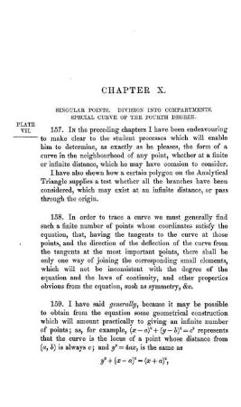 Chapter X. Singular Points. Division into Compartments.