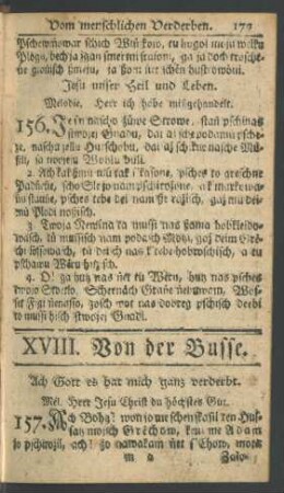 XVIII. Von der Busse