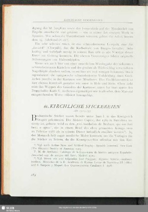 61. Kirchliche Stickereien