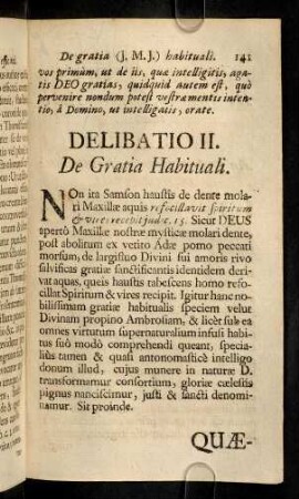 134-141, Idea Compendialis