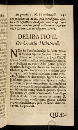 134-141, Idea Compendialis
