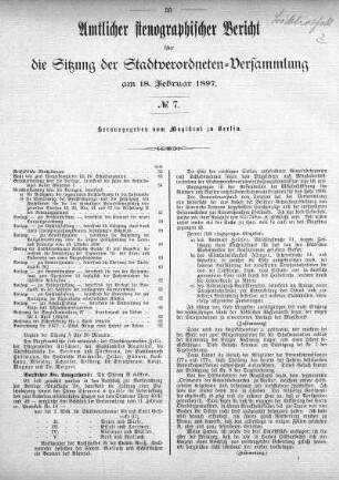 No. 7, 18. Februar 1897