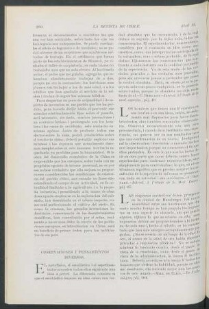 Observaciones y pensamientos diversos