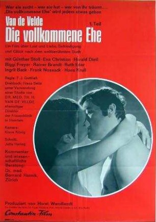 Van de Velde - Die vollkommene Ehe. 1. Teil