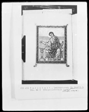 Evangeliar, angeblich aus Sankt Andreas zu Köln — Markus, Folio 82verso
