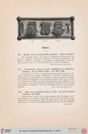 Eisen (Nr. 746-778)