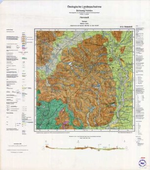 1924 Hennstedt, Geologische Landesaufnahme von Schleswig-Holstein