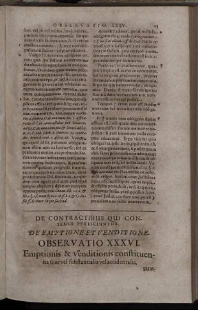 De Emptione Et Venditione.