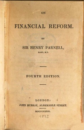 On Financial Reform