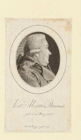 Veit Martin Daumer; geb. 30.03.1725