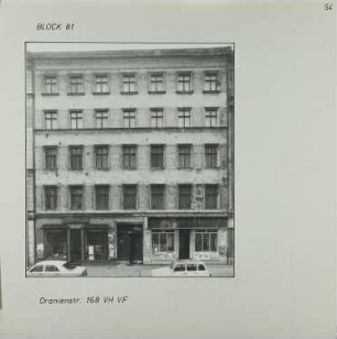 Fotografie: Oranienstr. 168, um 1981