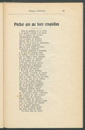 Pucha! que me hace cosquillas