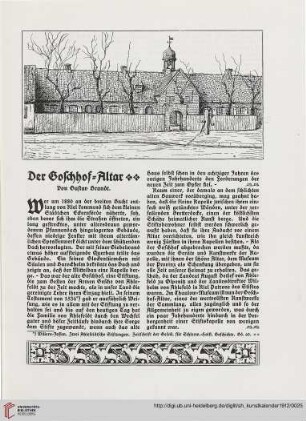 Der Goschhof-Altar