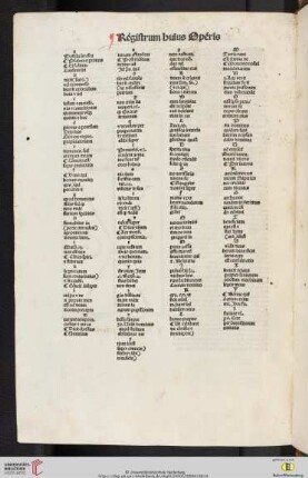 Registrum huius operis