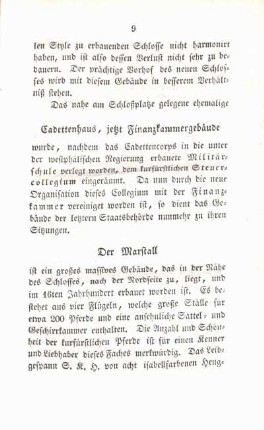 Cadettenhaus, jetz Finanzkammergebäude