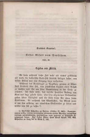 Drittes Capitel. Erster Abfall vom Papstthum. 1519, 20.