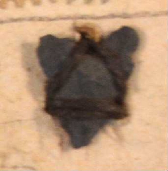 Stone arrowhead