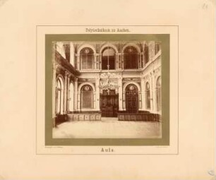 Hauptgebäude der Technischen Hochschule, Aachen: Aula