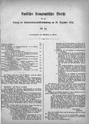 No. 44, 29. Dezember 1881
