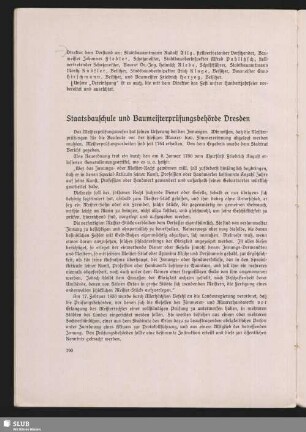 Staatsbauschule und Baumeisterprüfungsbehörde Dresden