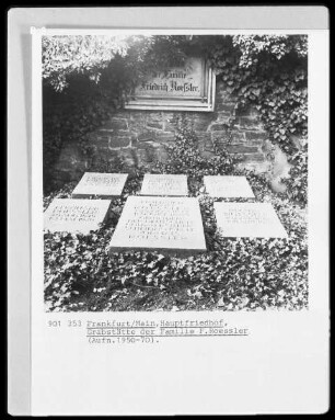 Grabstätte der Familie Roessler