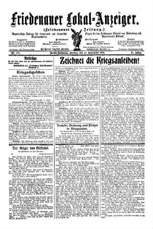 Nr. 213, 11.09.1914