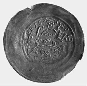 Erzbischof Heinrich I. (von Wartburg) 1142-1153 - Pfennig