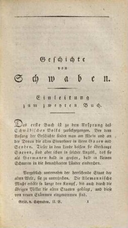 Geschichte von Schwaben, 2,[1]