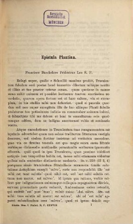 Rheinisches Museum für Philologie. 38. 1883