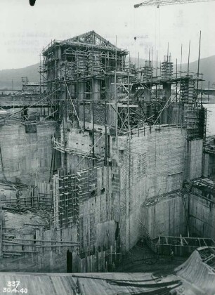 Kraftwerk Reckingen am Rhein, Deutschland, 1938-40