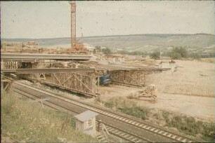 Bauwerk H 66,4, Bahnbrücke, Überführung der Bahnlinie Heilbronn-Crailsheim