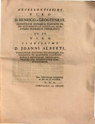 Dissertatio Iuridica Inauguralis De Legatis