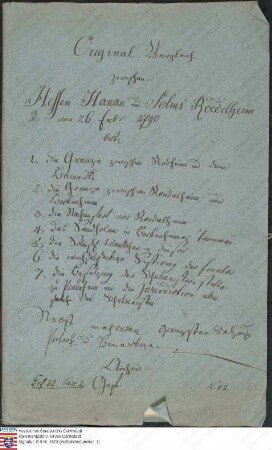 Johann Balthasar Hundeshagen, hessen-kasselischer Regierungs- und Hofgerichtsrat, sowie der solms-rödelheimische Kanzleidirektor Christian Sebasti...