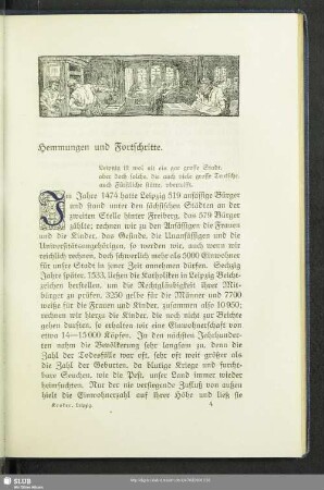 Hemmungen und Fortschritte