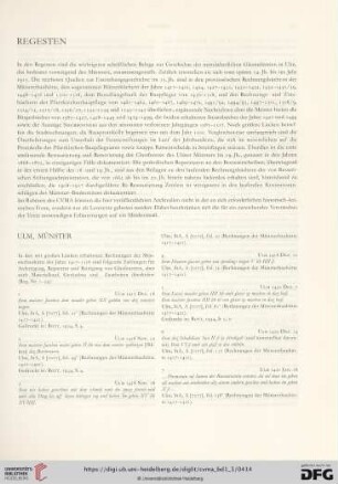 Regesten