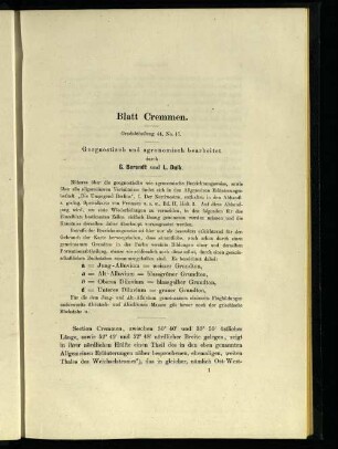 [Neue Nr. 3244]: Sect. Cremmen