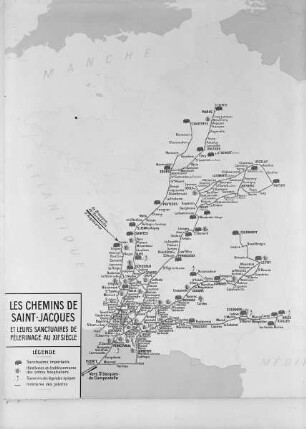 Les chemins de Saint-Jacques et leurs sanctuaires de pélerinage au XIIe siècle